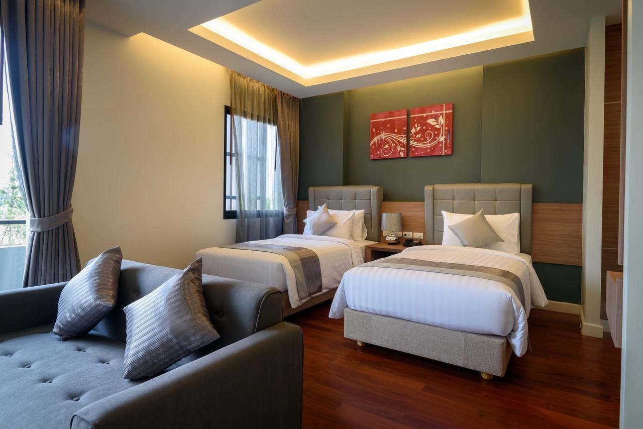 Green Ville Laguna Hotel Sung Noen Exterior foto