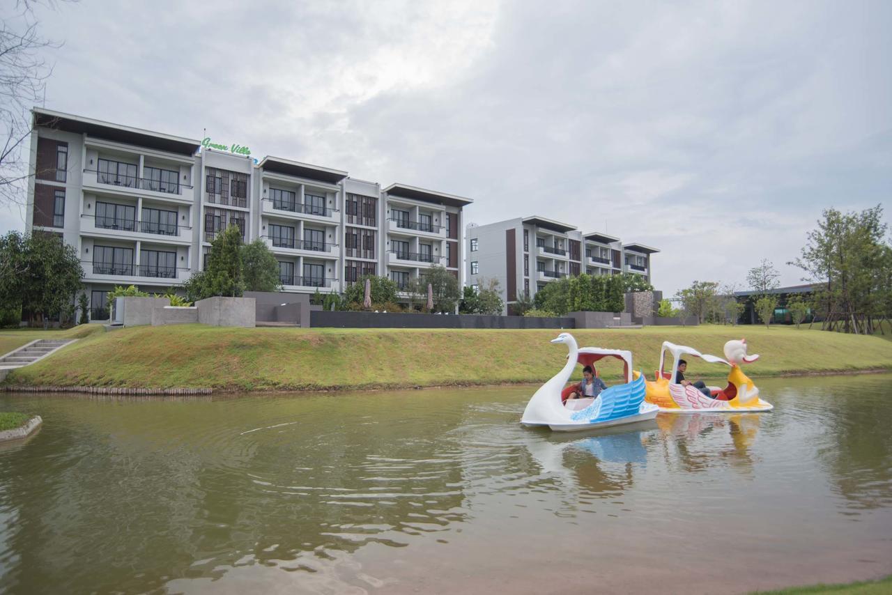 Green Ville Laguna Hotel Sung Noen Exterior foto