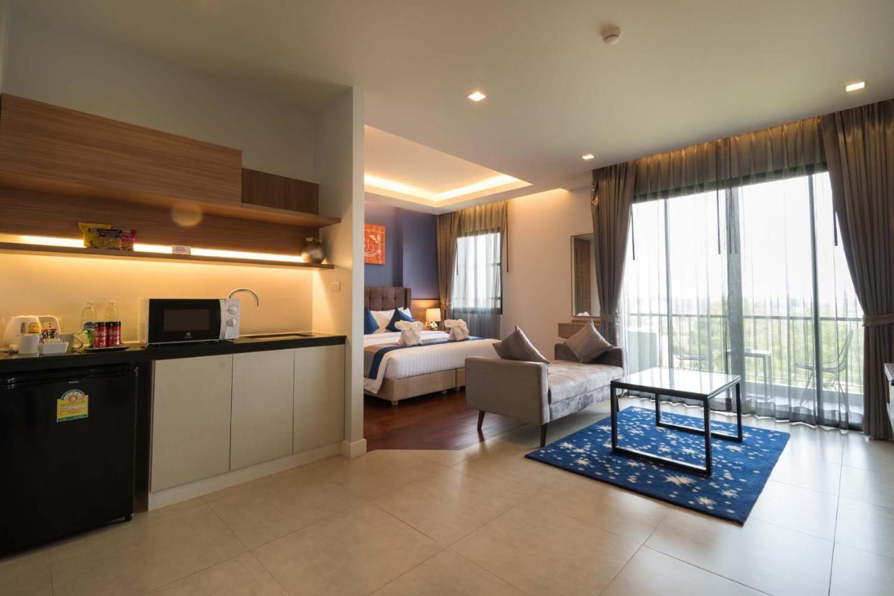 Green Ville Laguna Hotel Sung Noen Exterior foto