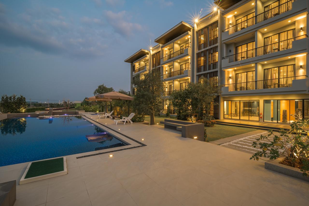 Green Ville Laguna Hotel Sung Noen Exterior foto